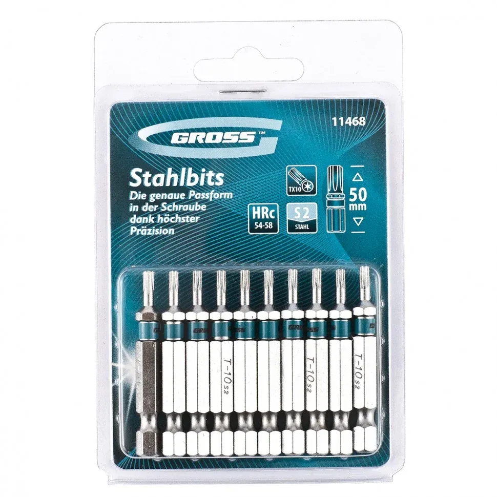 Бита Torx 10*50мм сталь S2 Gross — фото