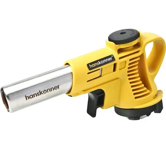 Горелка газовая Hanskonner пьезоподжиг керамика в сопле HK5015-KL-02 — фото