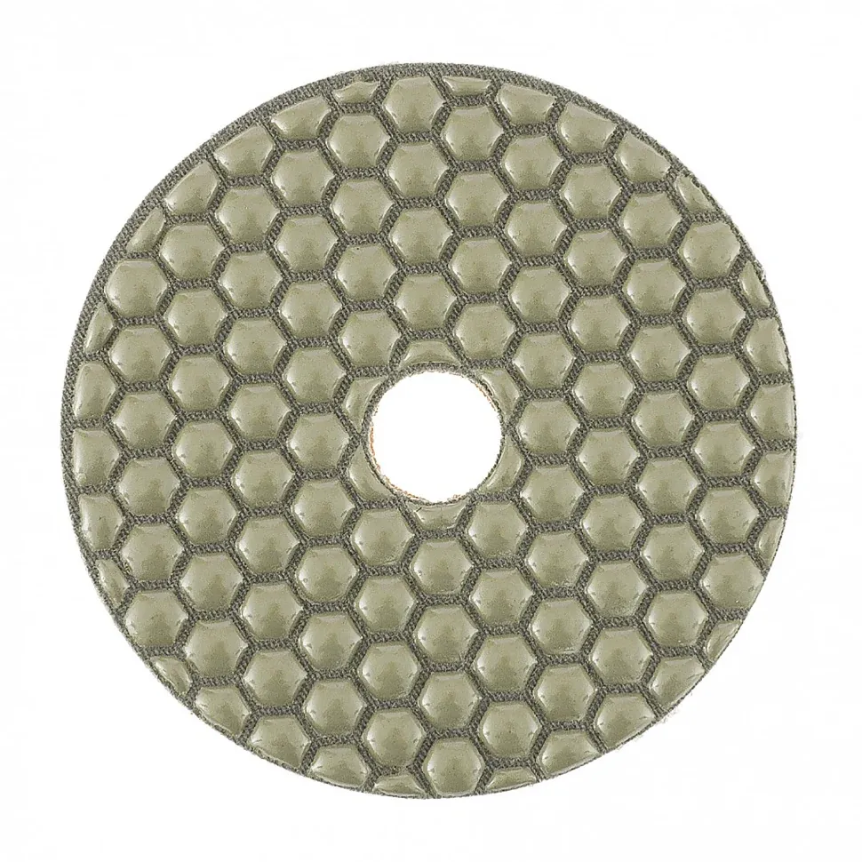 Круг алмазный шлифовальный гибкий 100мм Р50 сухое шлифование Черепашка Matrix — фото