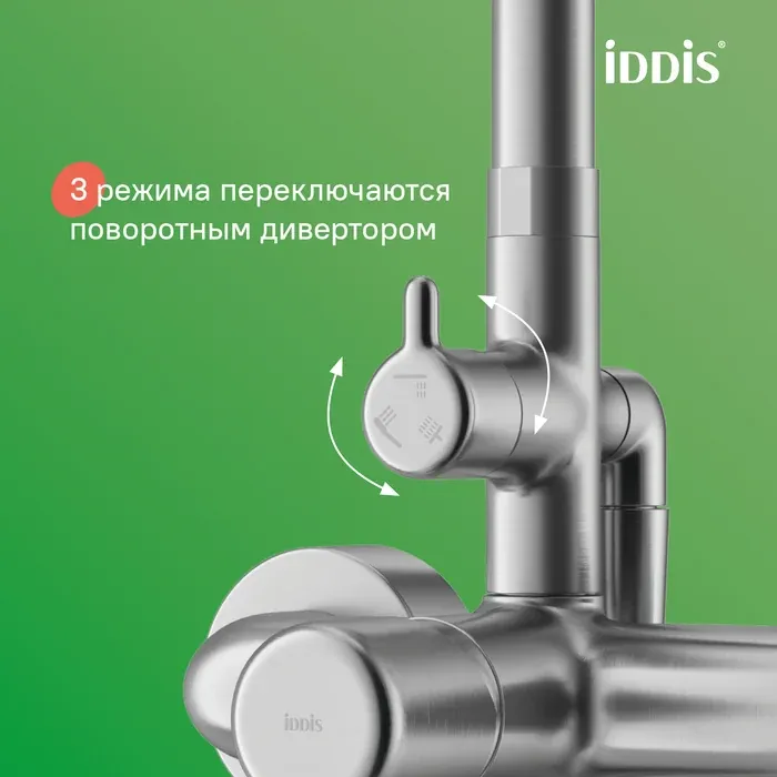 Душевая система с тропическим душем AIGBC3Fi06 — фото 3