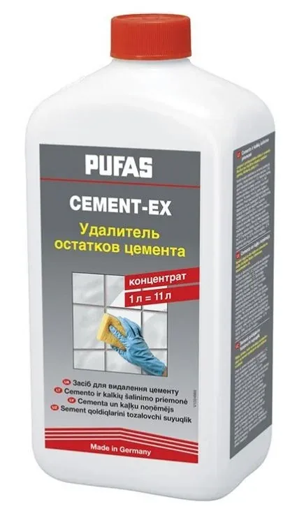Средство для снятия цементных налетов 1л Pufas №112 — фото