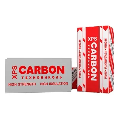 Пенополистирол экструдированный XPS ТЕХНОПЛЕКС CARBON ECO 1200*600*20 (20шт/упак/0,288м3) — фото