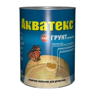 Акватекс грунт-антисептик алкидный защитный состав 0,8л — фото