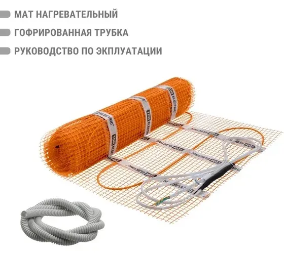 Мат нагревательный Монтаж двухжильный 3кв.м 450Вт TDM — фото