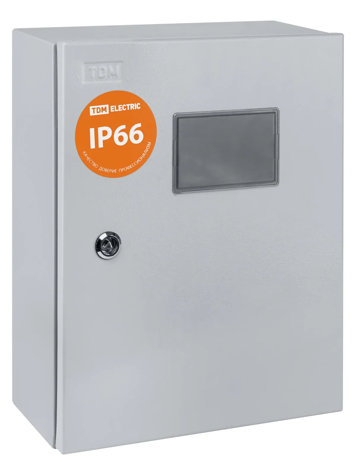 Корпус металлический ЩУ-1ф/1-1-6 IP66 (310*300*150) 2 двери TDM — Щиты распределительные во Владивостоке