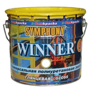 WINNER, универсальная глянцевая эмаль (База С), 2,7 литра — Краски фасадные во Владивостоке