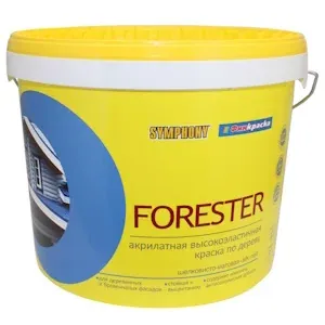 Forester, шелковисто-матовая краска для наружных работ (База С), 9 литров — Краски фасадные во Владивостоке