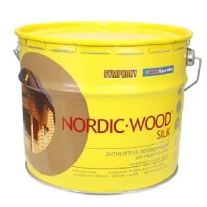 NORDIC WOOD Silk, Лессирующий тиксотропный антисептик, 2,7 литра — Антисептики и пропитки во Владивостоке