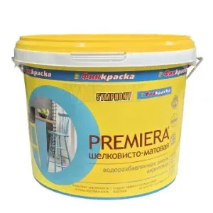 PREMIERA, шелковисто-матовая, влагостойкая, эмаль с эффектом пластика (База С), 2,7 литра — Краски интерьерные во Владивостоке