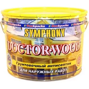 Doctor wood, грунтовочный антисептик, 9 литров — Антисептики и пропитки во Владивостоке