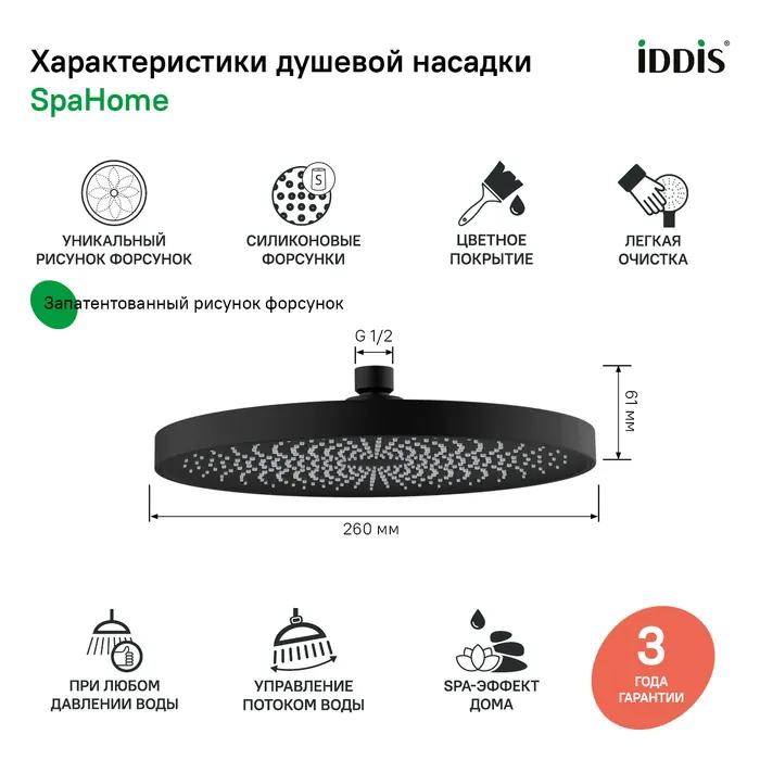 Верхняя лейка SPA26BPi64 — фото 2