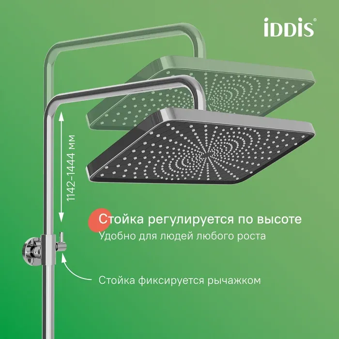 Душевая система с тропическим душем PARSB3Fi06 — фото 4